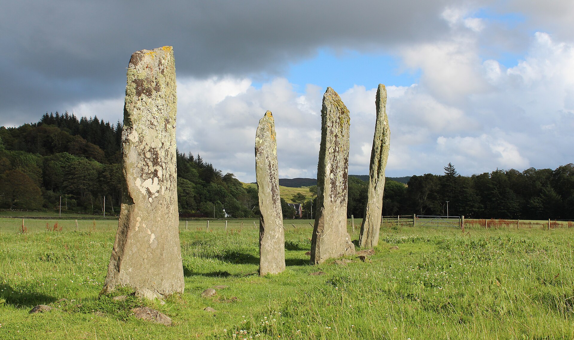 Ballymeanoch Standing Stones and Henge — historical view