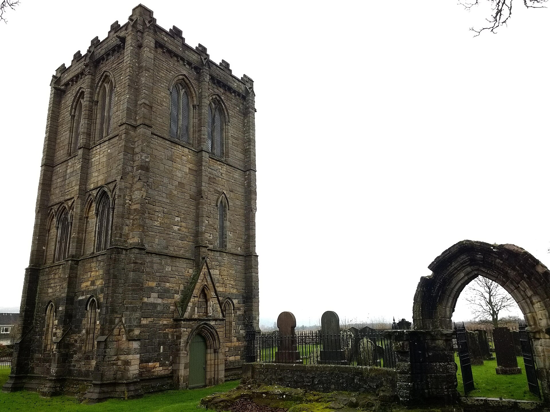 Cambuskenneth Abbey — historical view