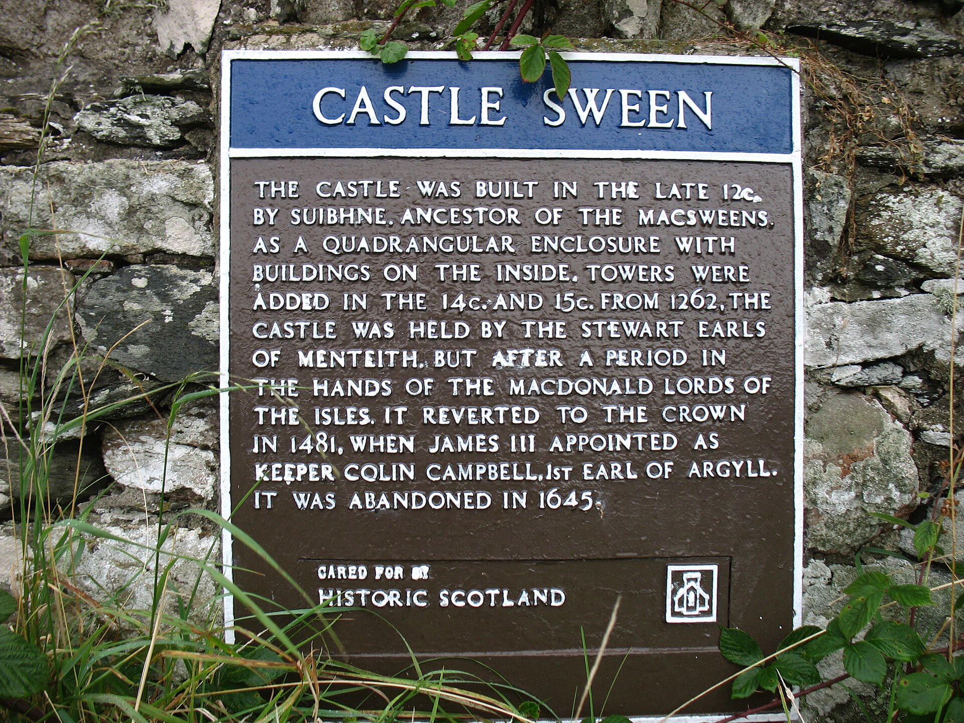 Castle Sween — image 2