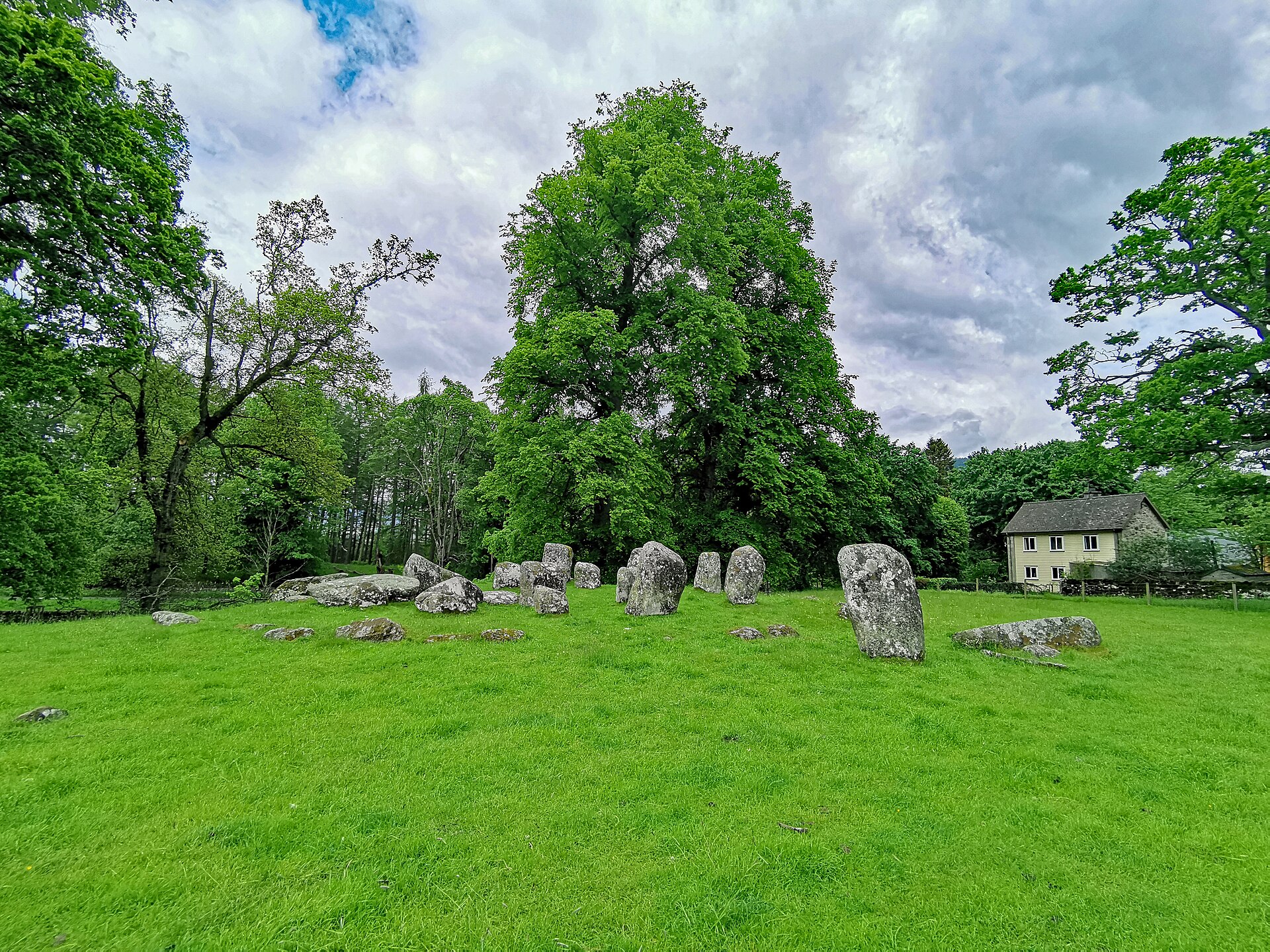 Croft Moraig Stone Circle — historical view