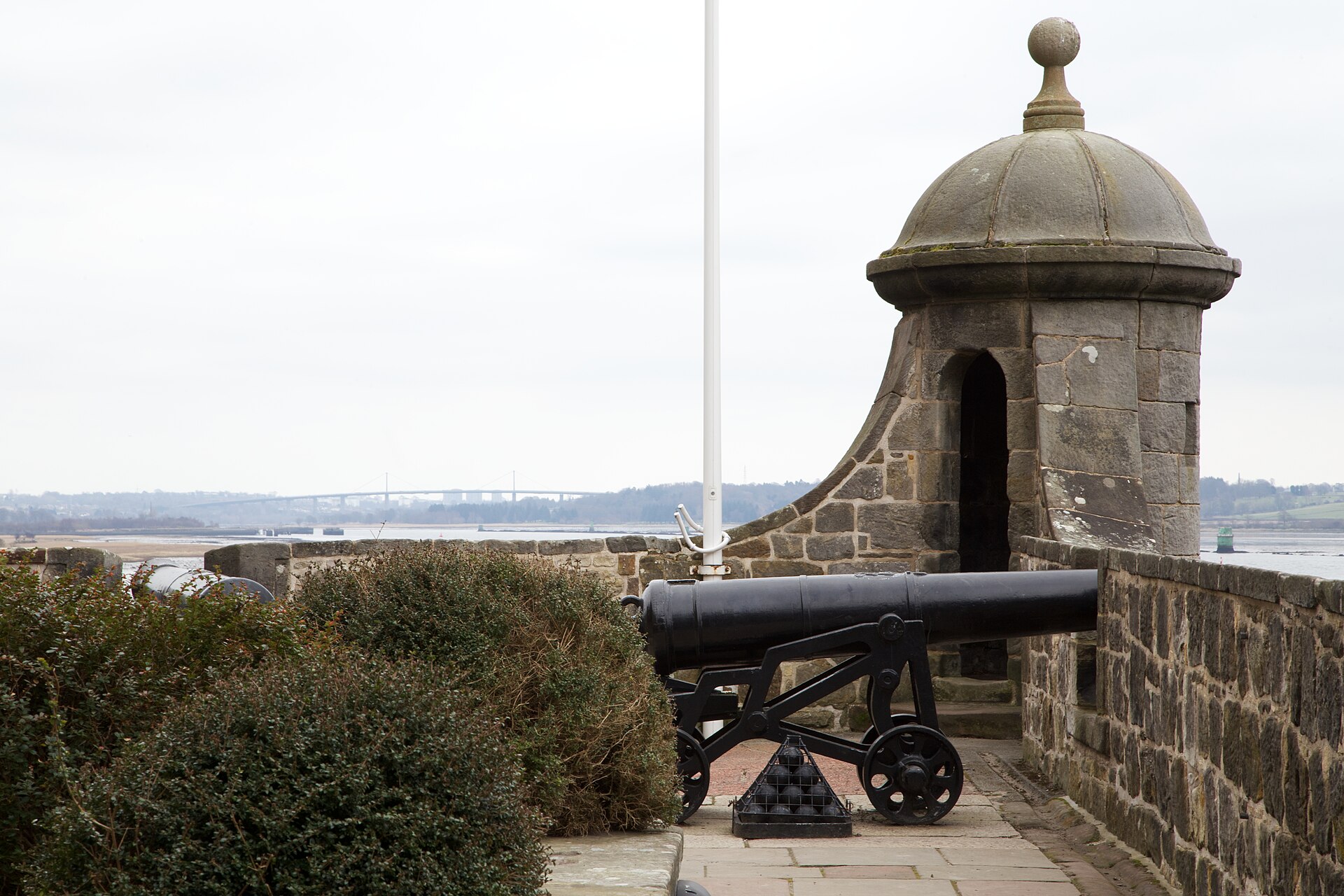 Dumbarton Castle and Dumbarton Rock — historical view