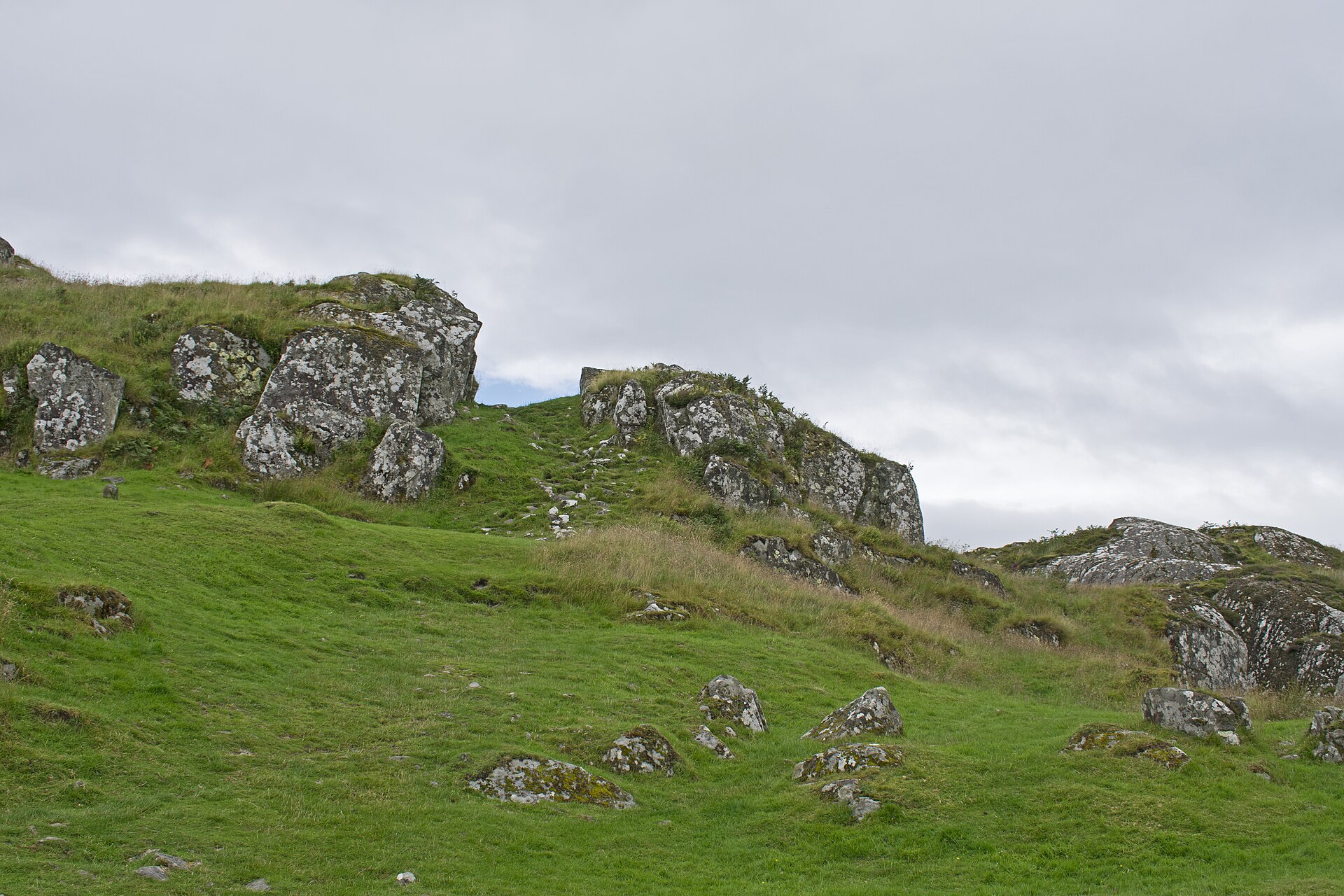 Dunadd Fort — historical view