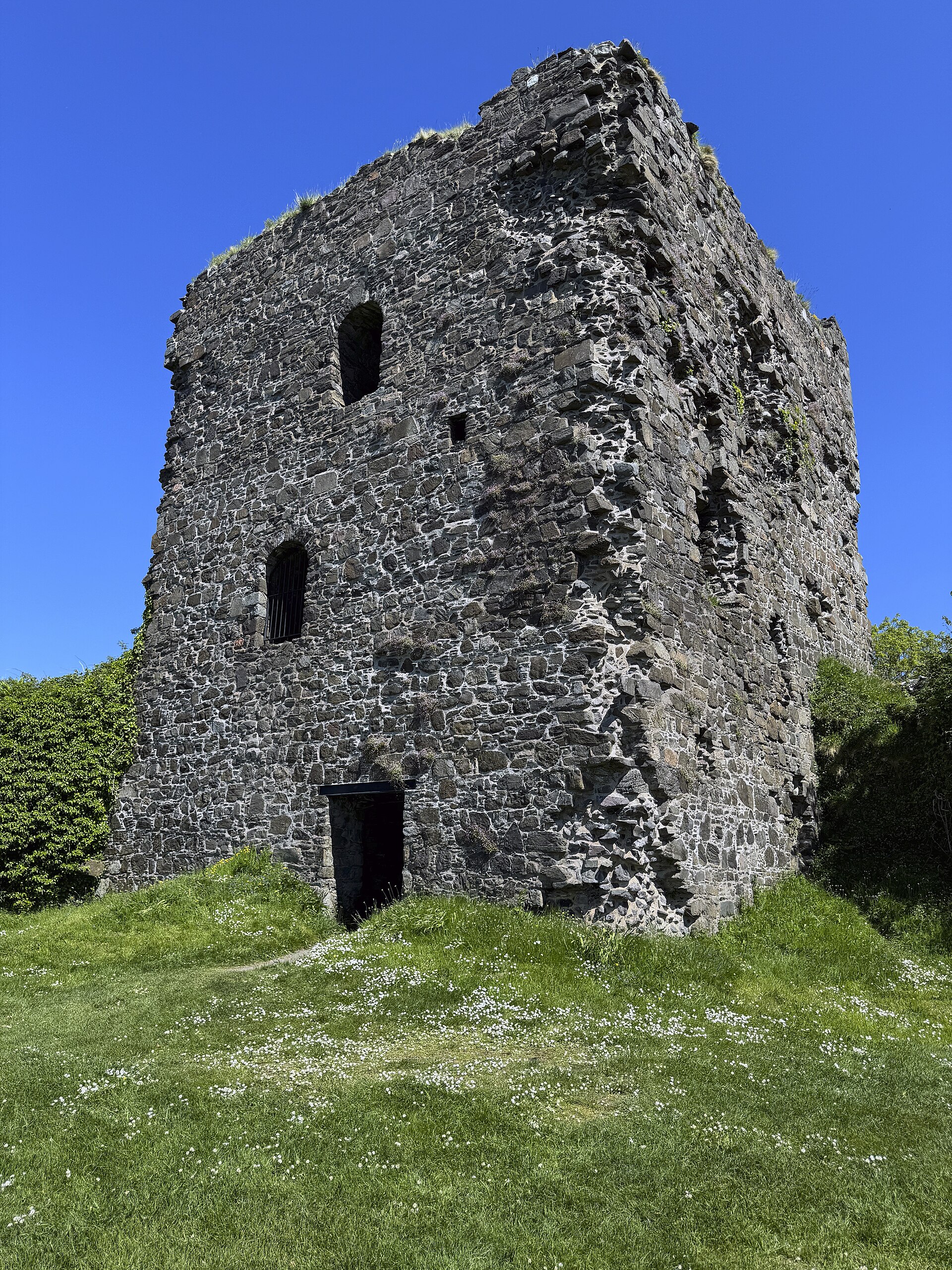 Dunollie Castle — historical view