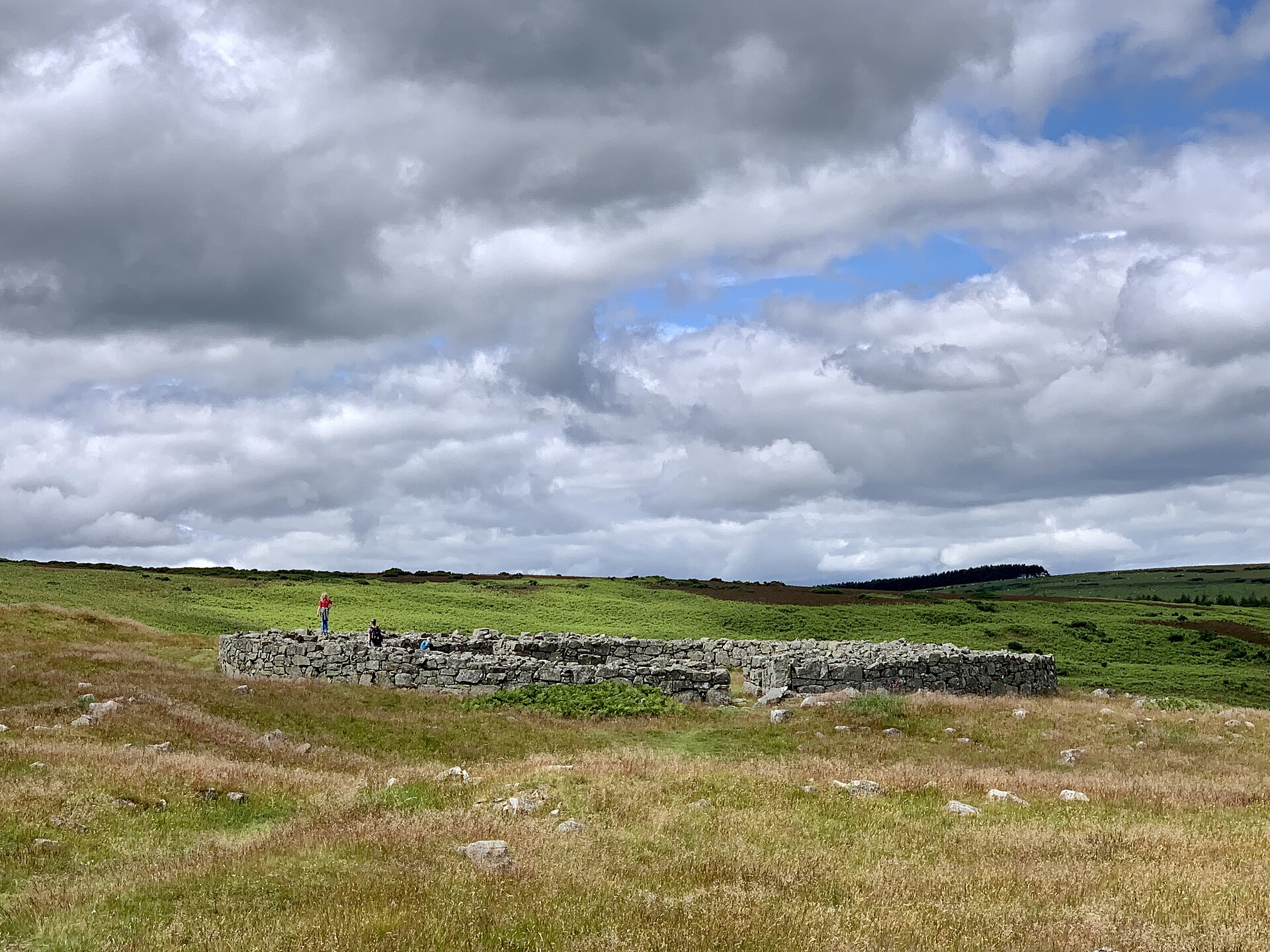 Edin's Hall Broch, Fort and Settlement — historical view