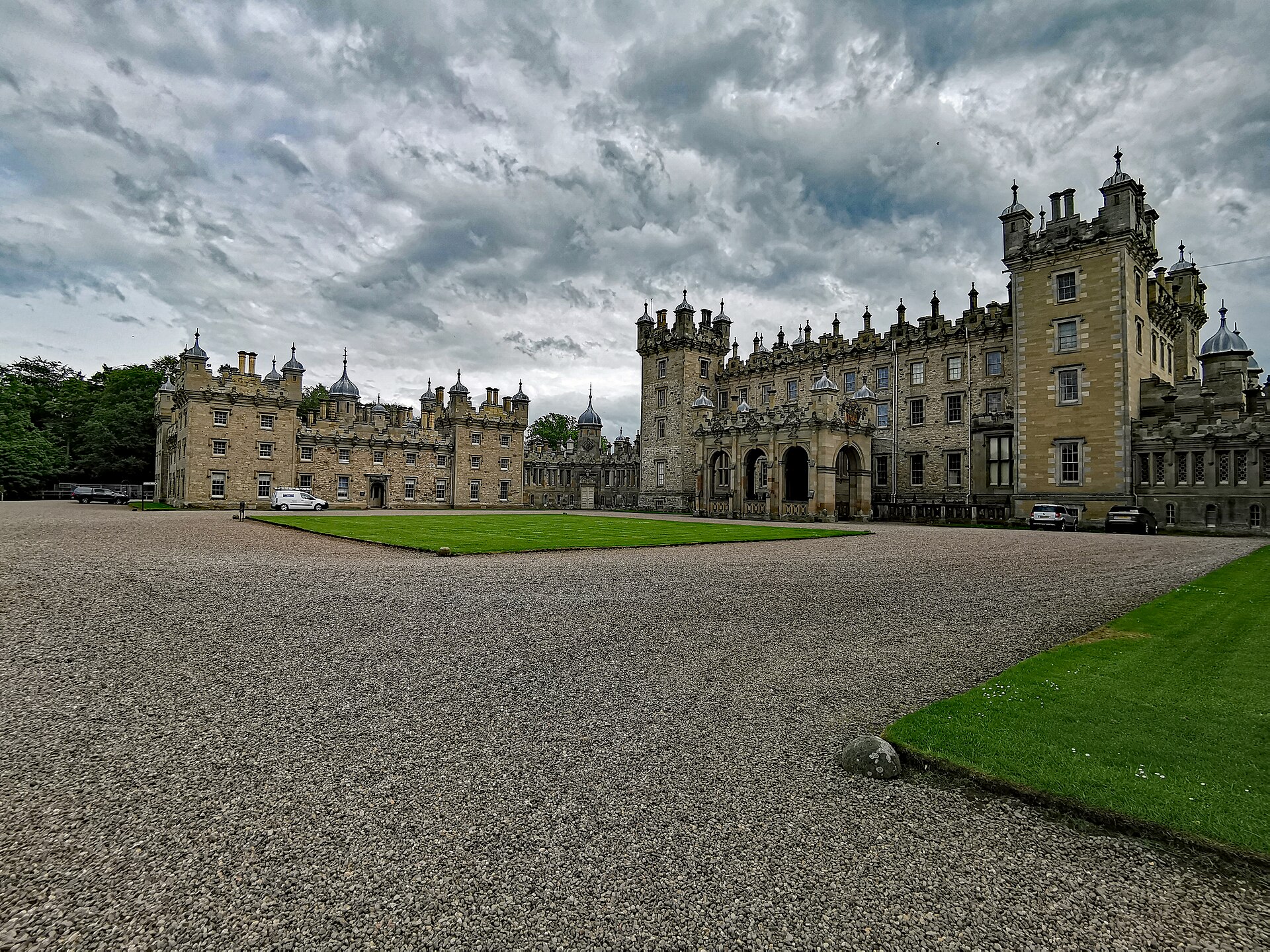 Floors Castle — historical view