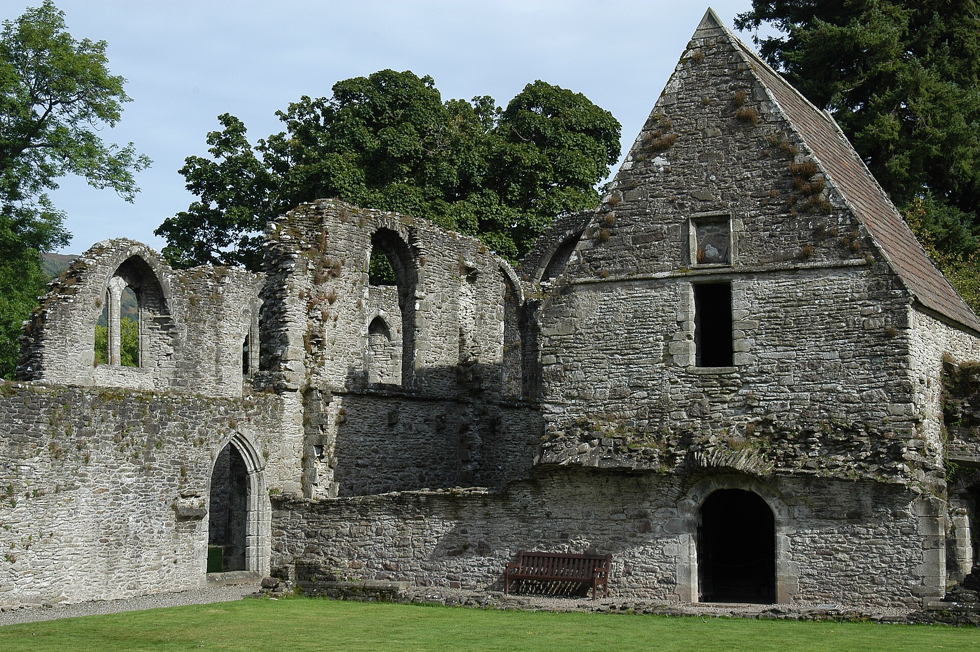 Inchmahome Priory — historical view