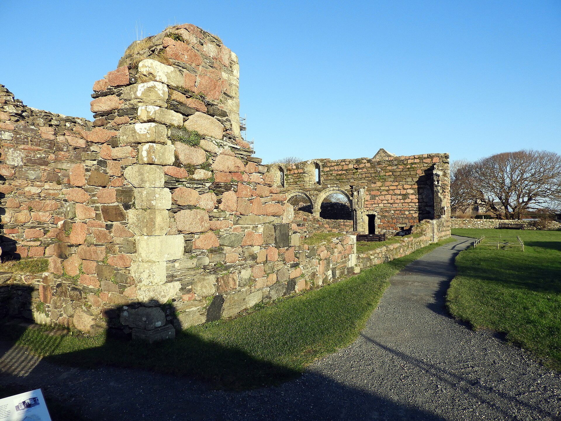 Iona Nunnery — historical view