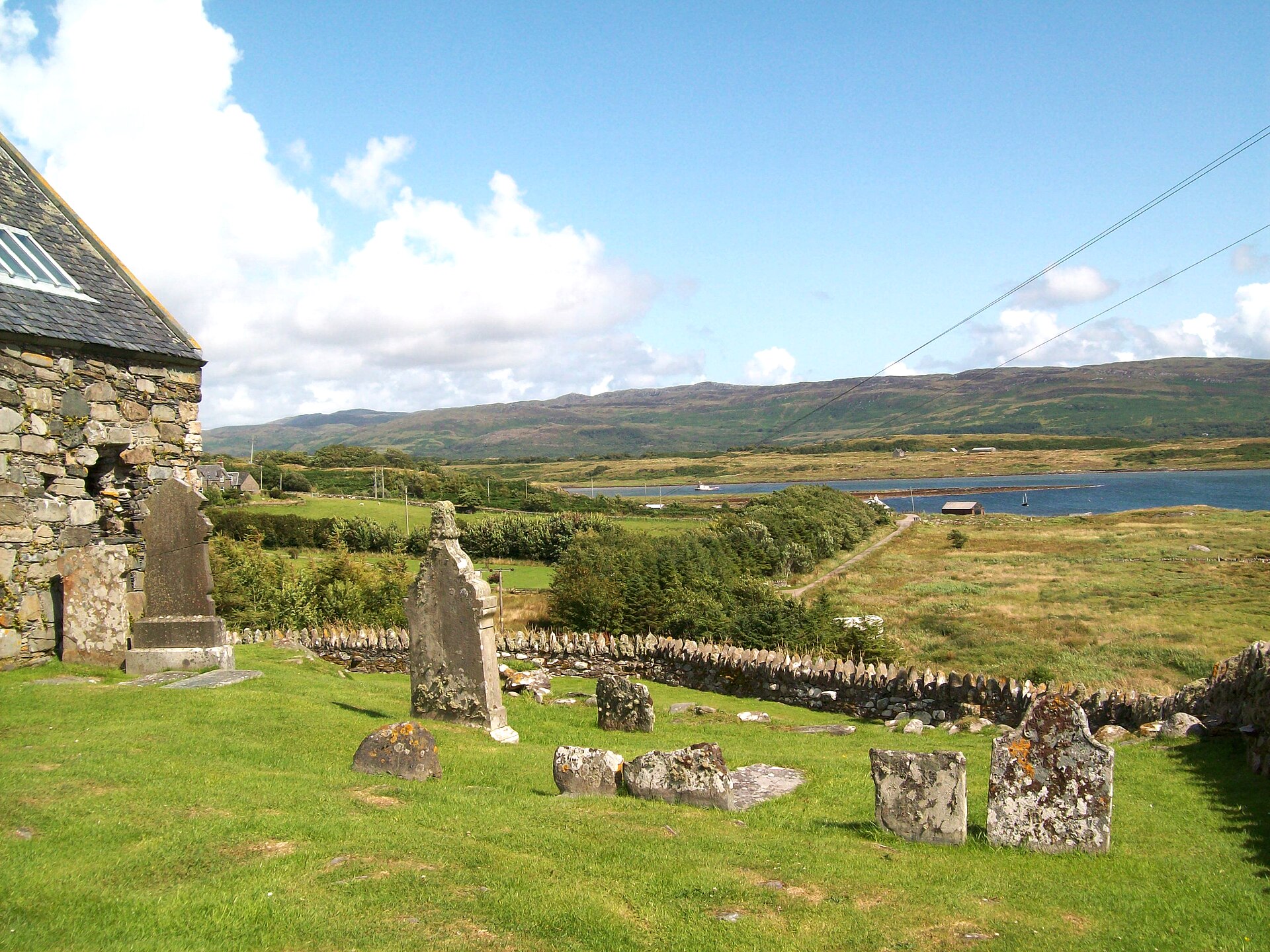 Keills Chapel and Cross — historical view