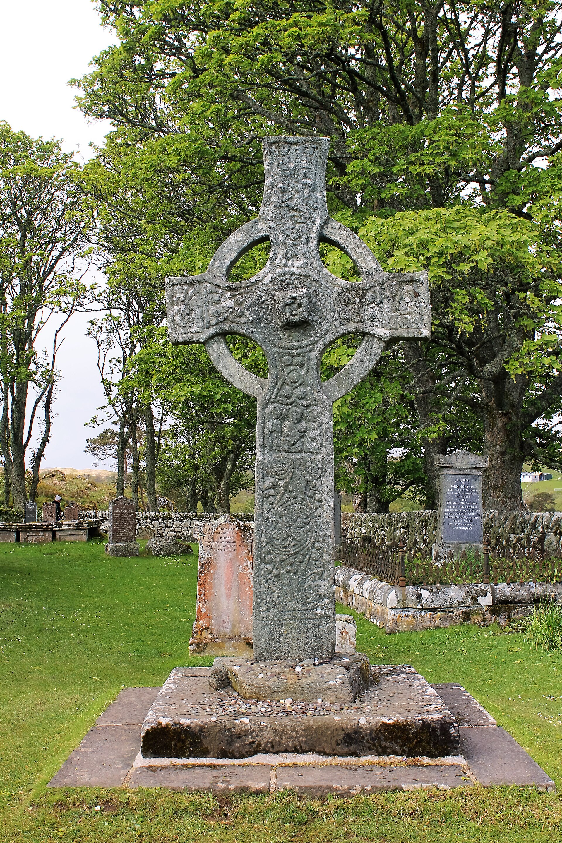Kildalton Cross and Chapel — historical view