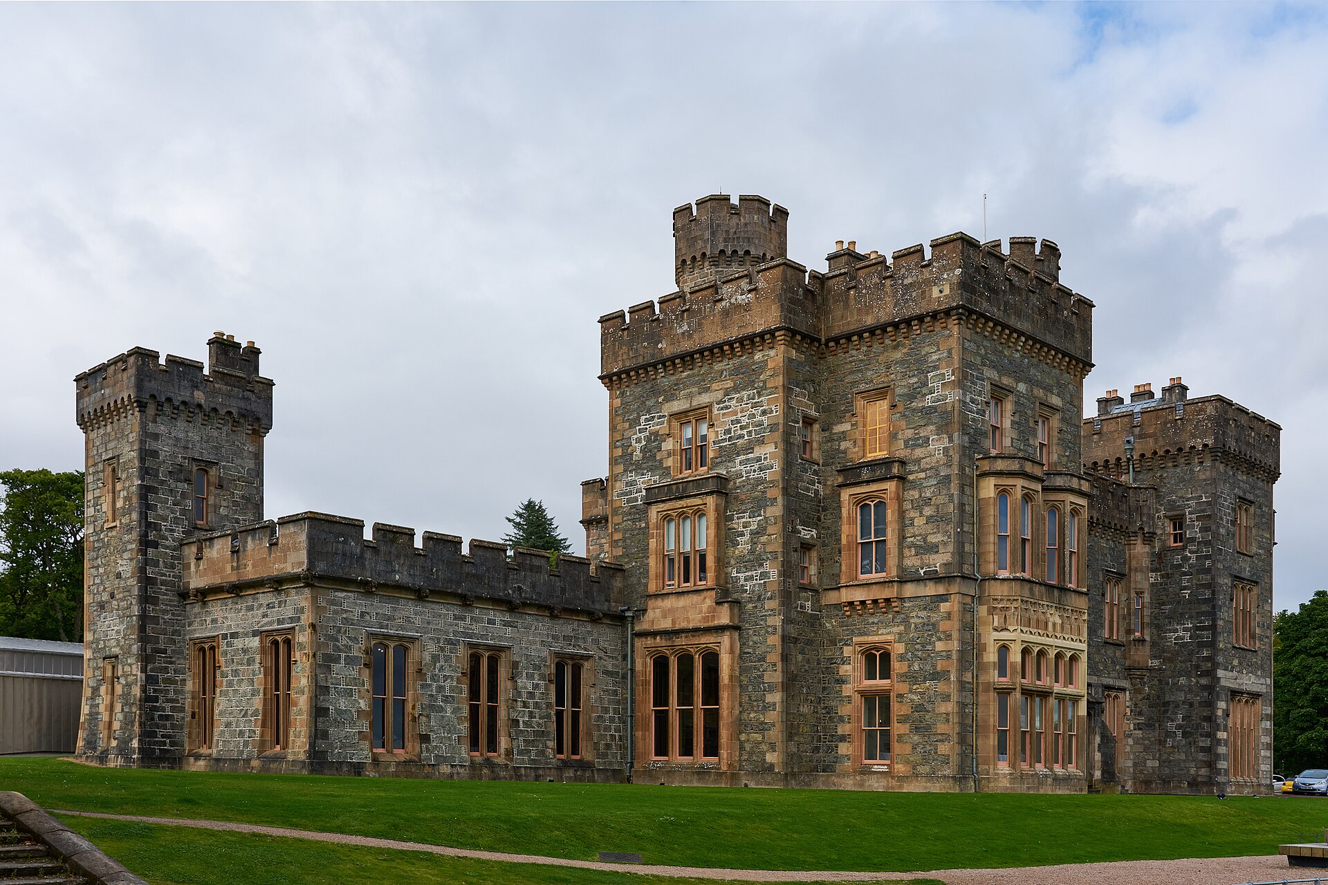 Lews Castle — historical view