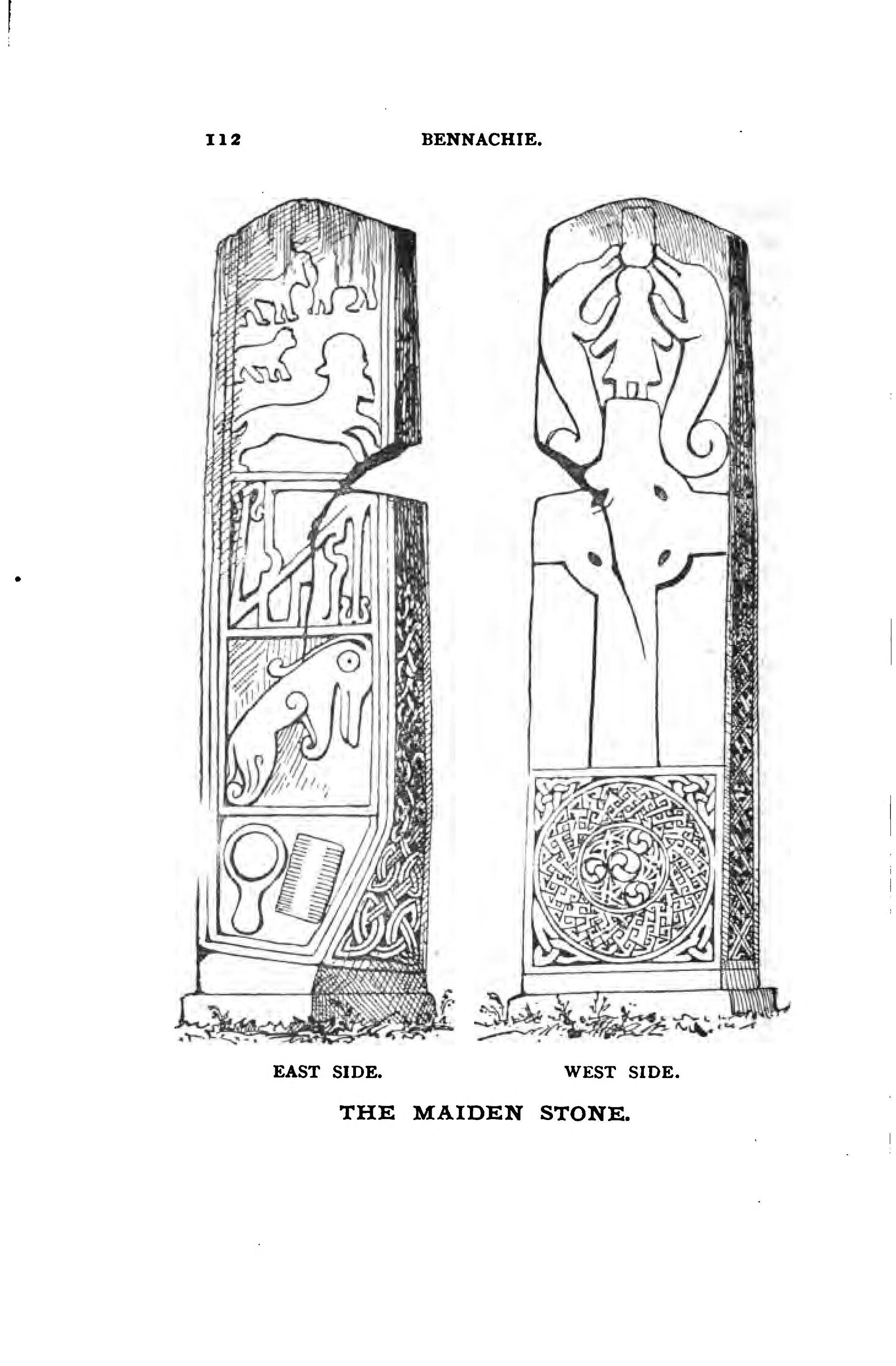 Maiden Stone — historical view