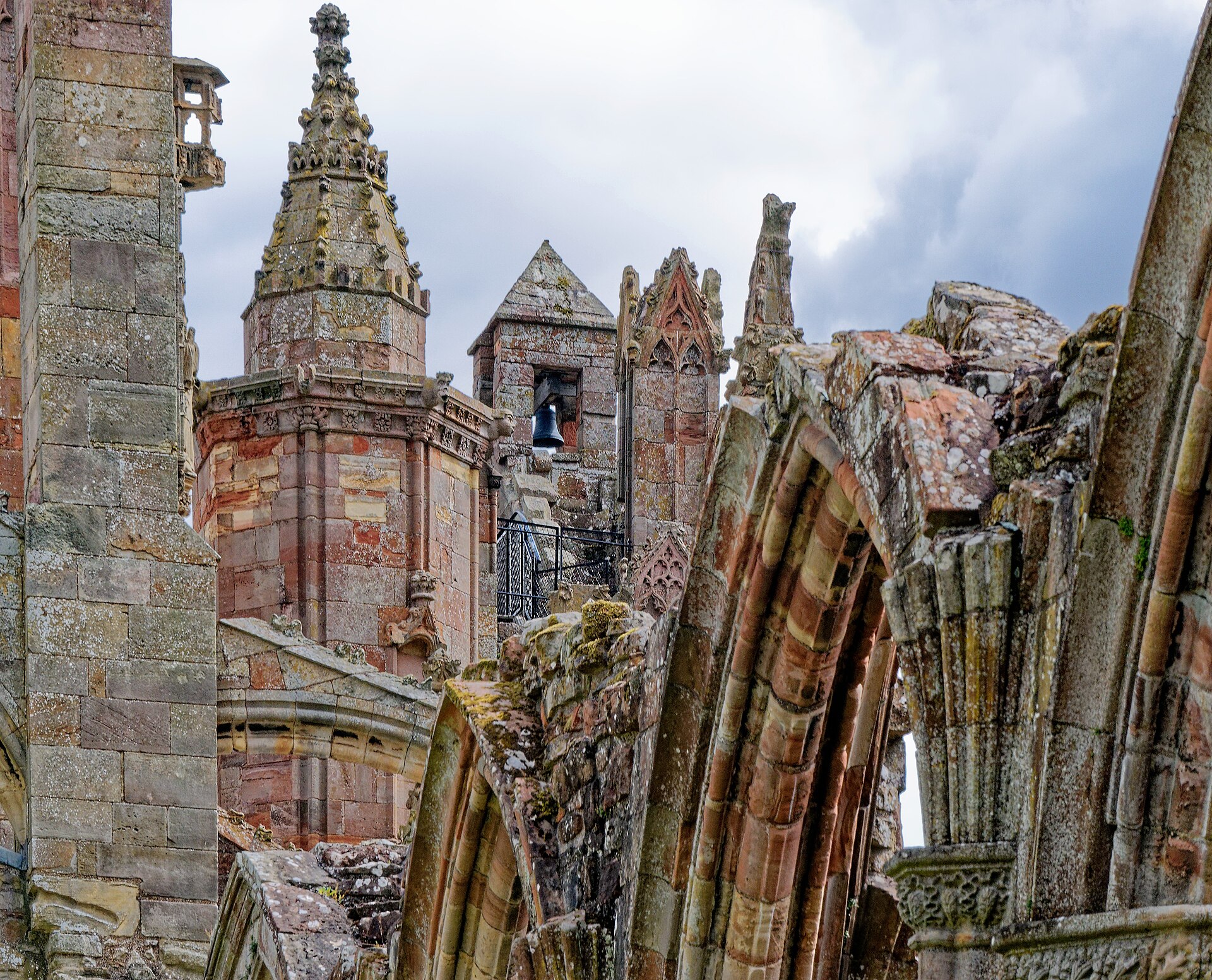 Melrose Abbey — historical view