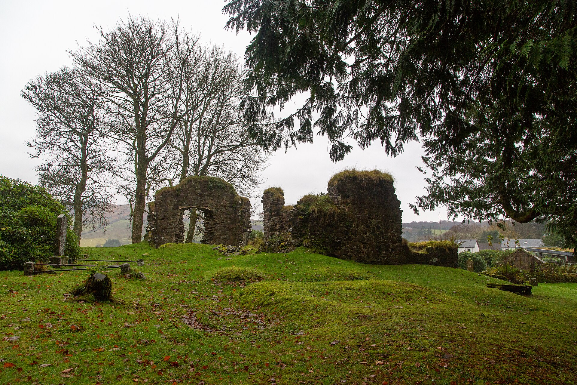 Saddell Abbey — historical view