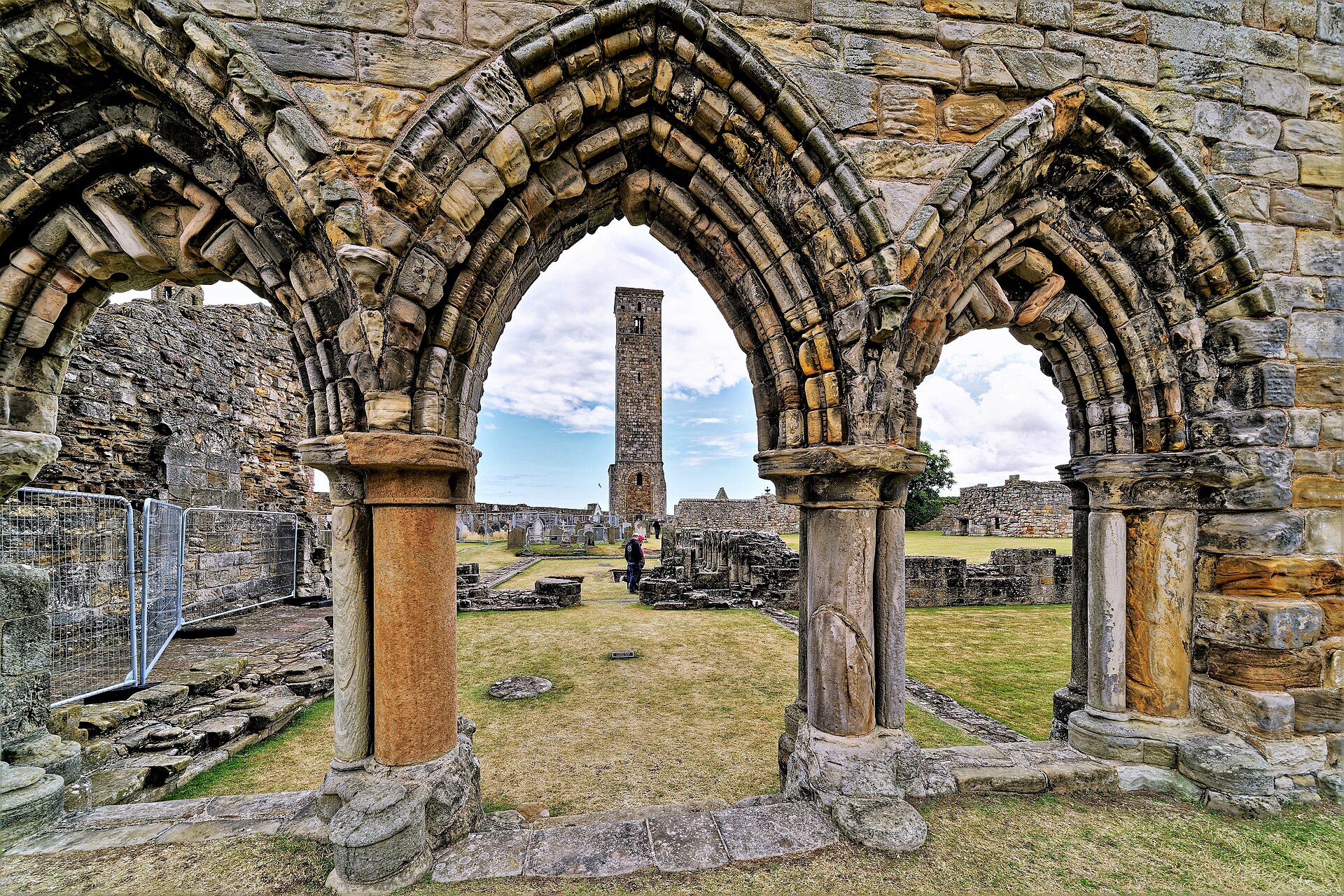St Andrews Cathedral — historical view