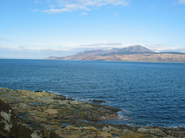 Kilbrannan Sound and the Isle of Arran