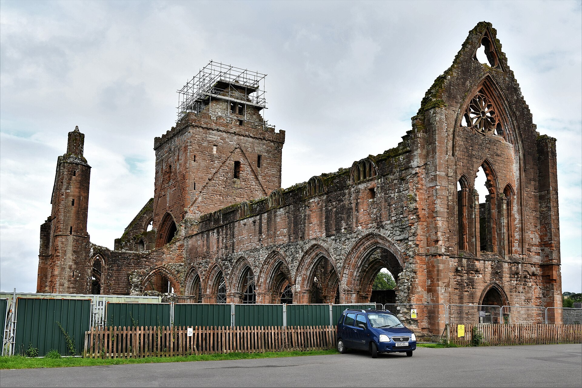 Sweetheart Abbey — historical view